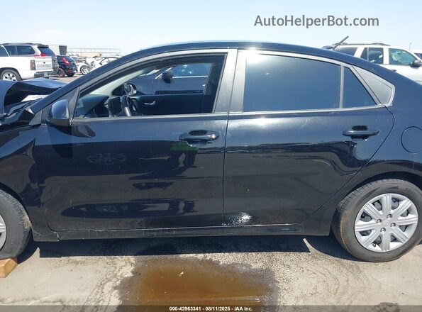 3KPA24AD4NE444780 2022 KIA RIO Black Vista interior de 360 grados