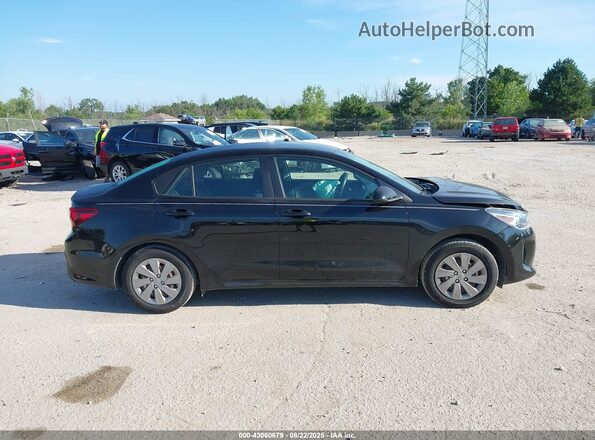 3KPA24AD6LE338571 2020 KIA RIO Black Սալոնի հետևի տեսք