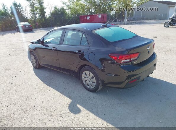 3KPA24AD6LE338571 2020 KIA RIO Black Հետևի ձախ