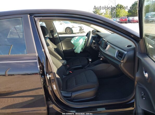 3KPA24AD6LE338571 2020 KIA RIO Black Սալոնի դիմացի տեսք