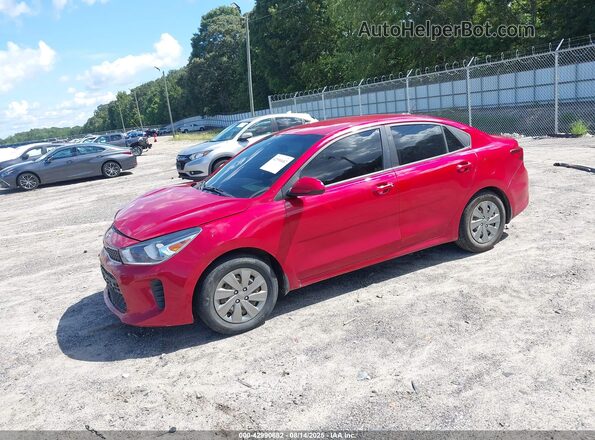 3KPA24AD8LE330181 2020 KIA RIO Red Front left