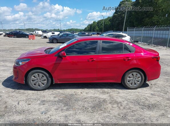 3KPA24AD8LE330181 2020 KIA RIO Red 360 interior view