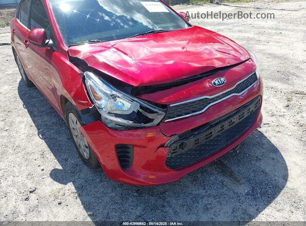 3KPA24AD8LE330181 2020 KIA RIO Red Front view