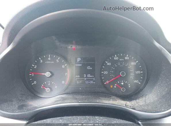 3KPA24AD9ME366219 2021 KIA RIO Blue Вид задніх сидінь