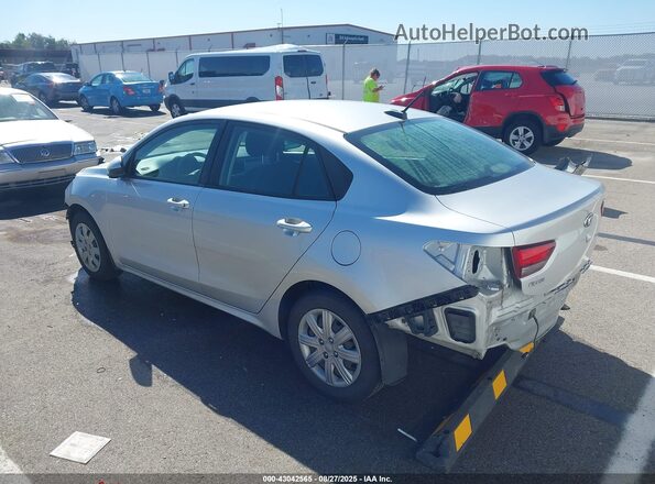 3KPA24AD9ME404127 2021 KIA RIO Silver Հետևի ձախ