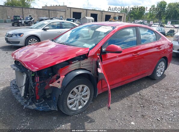 3KPC24A38JE012736 2018 HYUNDAI ACCENT Red 