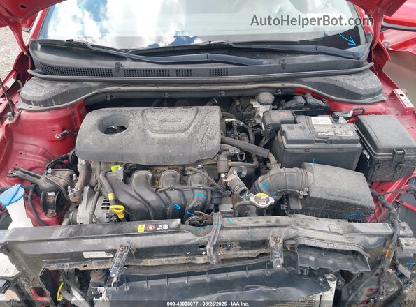 3KPC24A38JE012736 2018 HYUNDAI ACCENT Red 
