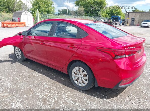 3KPC24A38JE012736 2018 HYUNDAI ACCENT Red 
