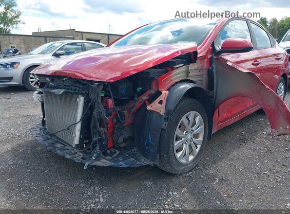 3KPC24A38JE012736 2018 HYUNDAI ACCENT Red 