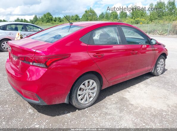 3KPC24A38JE012736 2018 HYUNDAI ACCENT Red 