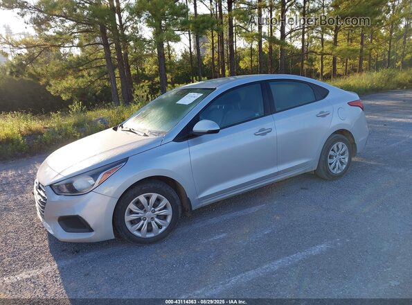 3KPC24A60ME135509 2021 HYUNDAI ACCENT Silver Передня ліва чверть