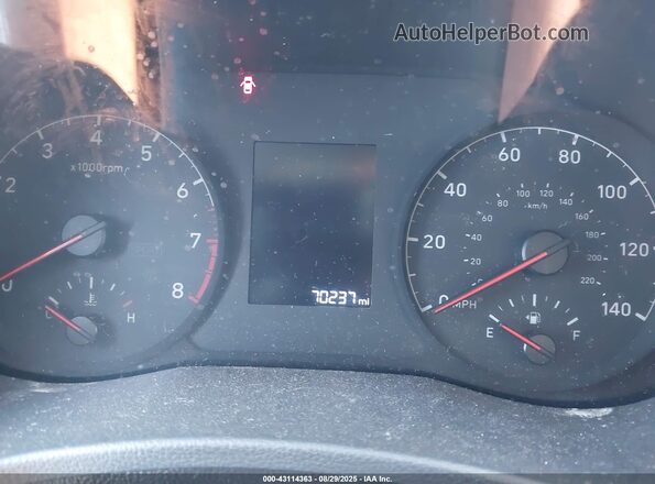 3KPC24A60ME135509 2021 HYUNDAI ACCENT Silver Вид задніх сидінь