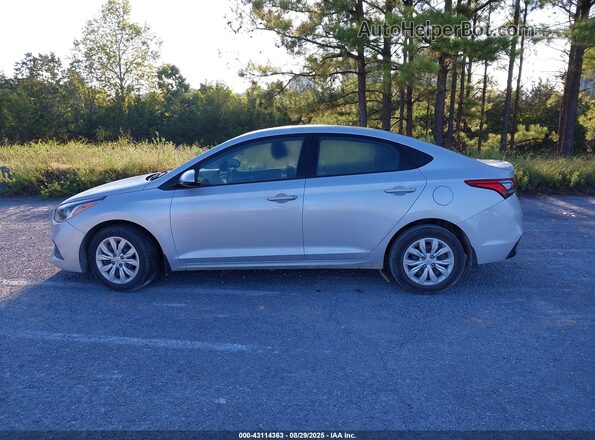3KPC24A60ME135509 2021 HYUNDAI ACCENT Silver Вид задньої частини салону