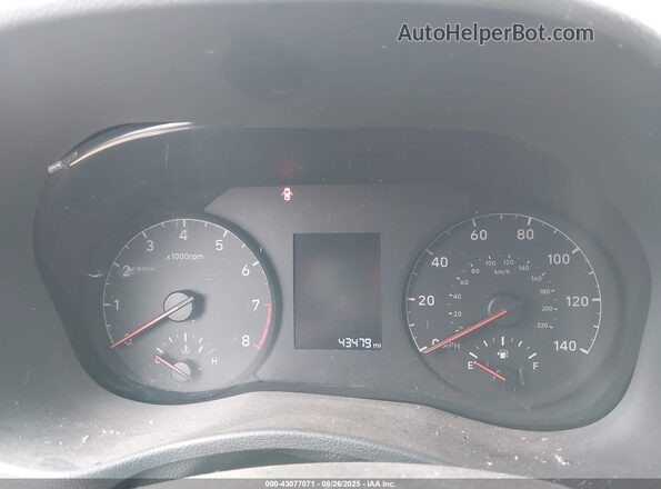 3KPC24A61NE168035 2022 HYUNDAI ACCENT Silver 