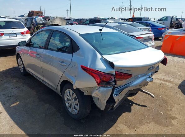 3KPC24A62ME130487 2021 HYUNDAI ACCENT Серебряный Задняя левая четверть