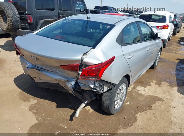 3KPC24A62ME130487 2021 HYUNDAI ACCENT Серебряный Задняя правая четверть