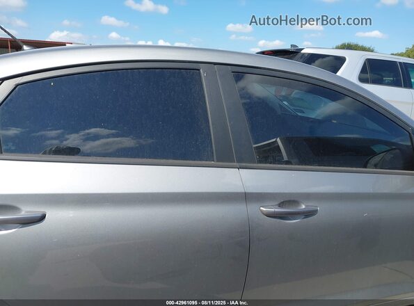 3KPC24A63ME139019 2021 HYUNDAI ACCENT Silver Rear interior view