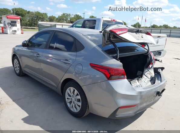 3KPC24A63ME139019 2021 HYUNDAI ACCENT Silver Rear left