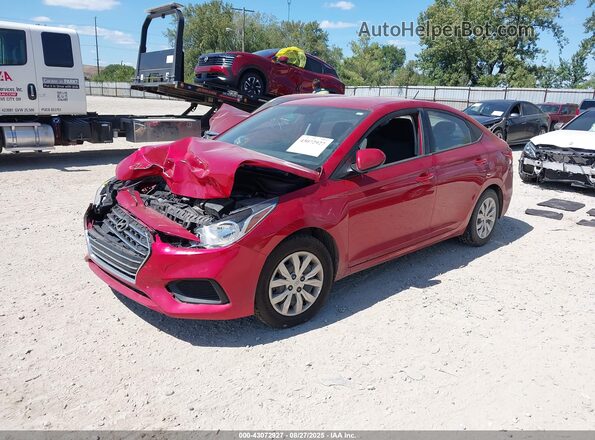 3KPC24A66LE126831 2020 HYUNDAI ACCENT Red Vista tres cuartos delantera izquierda
