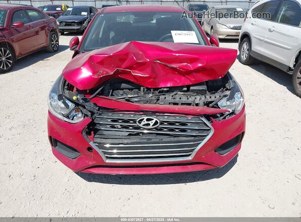3KPC24A66LE126831 2020 HYUNDAI ACCENT Red Vista frontal