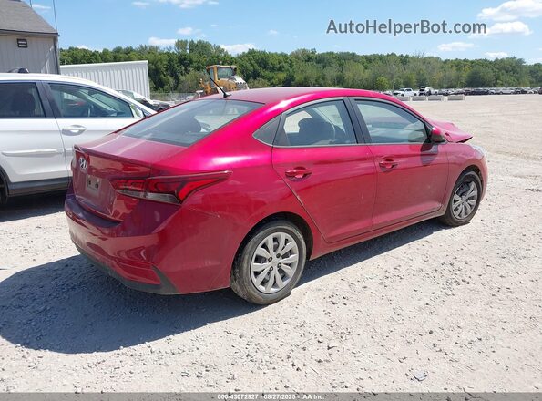 3KPC24A66LE126831 2020 HYUNDAI ACCENT Red Trasero derecho