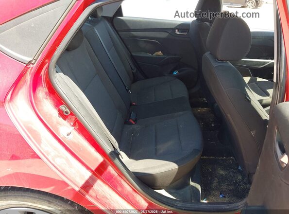3KPC24A66LE126831 2020 HYUNDAI ACCENT Red Vista de la etiqueta del VIN