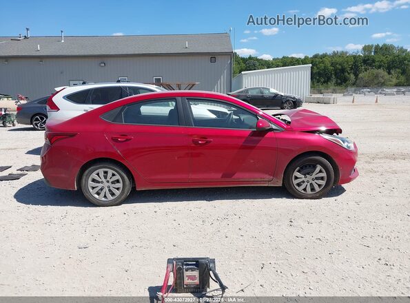 3KPC24A66LE126831 2020 HYUNDAI ACCENT Red Vista interior trasera