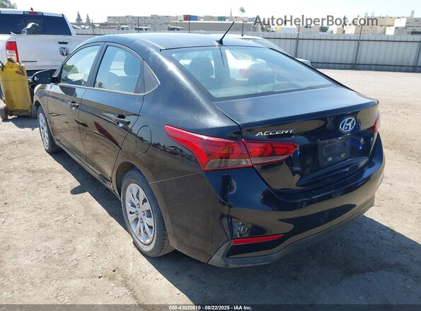 3KPC24A67ME128993 2021 HYUNDAI ACCENT Black Trasero izquierdo