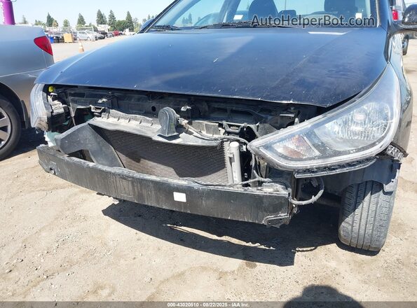 3KPC24A67ME128993 2021 HYUNDAI ACCENT Black Vista frontal