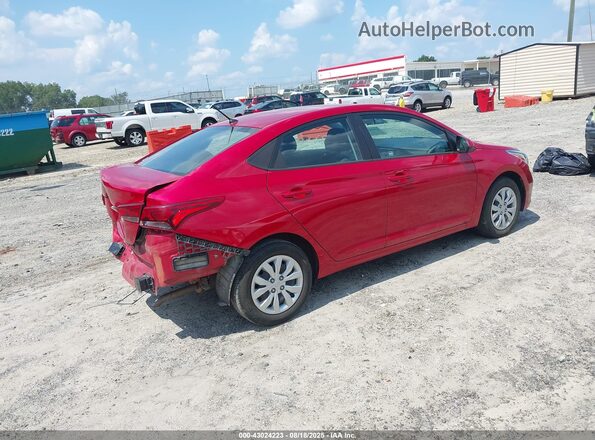 3KPC24A68ME148864 2021 HYUNDAI ACCENT Red Trasero derecho
