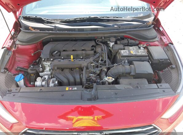 3KPC24A68ME148864 2021 HYUNDAI ACCENT Red Vista trasera