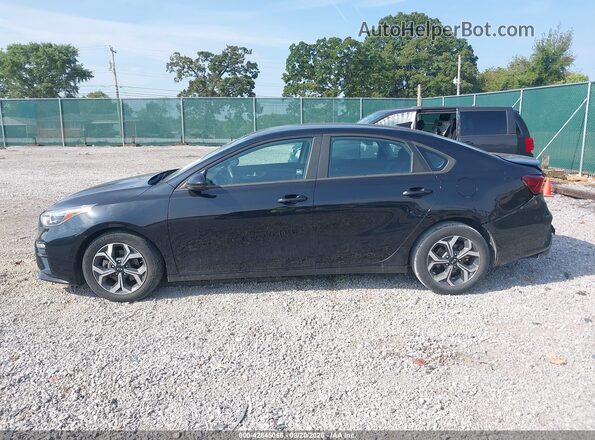 3KPF24AD0LE235345 2020 KIA FORTE Black Widok wnętrza 360 stopni