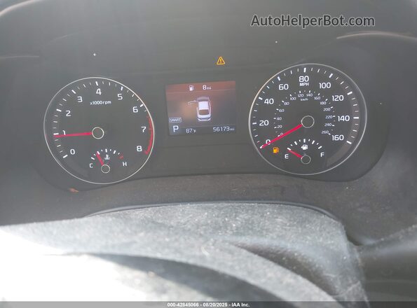 3KPF24AD0LE235345 2020 KIA FORTE Black Widok tylnych siedzeń