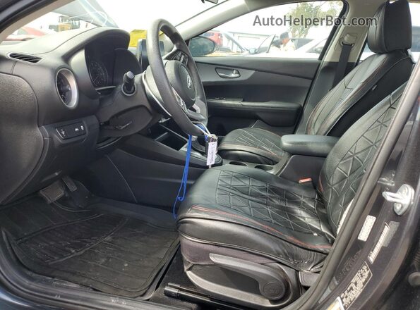 3KPF24AD0ME307159 2021 KIA FORTE Gray წინა სალონის ხედი