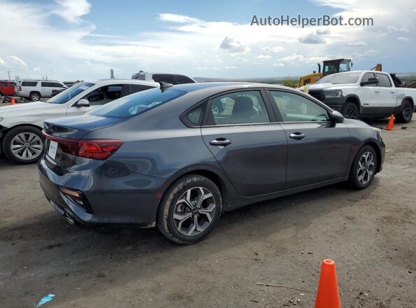 3KPF24AD0ME307159 2021 KIA FORTE Gray უკანა მარჯვენა
