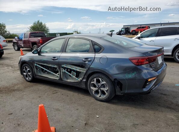 3KPF24AD0ME307159 2021 KIA FORTE Gray უკანა მარცხენა