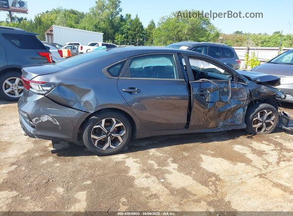 3KPF24AD1LE147128 2020 KIA FORTE Black Vista interior trasera