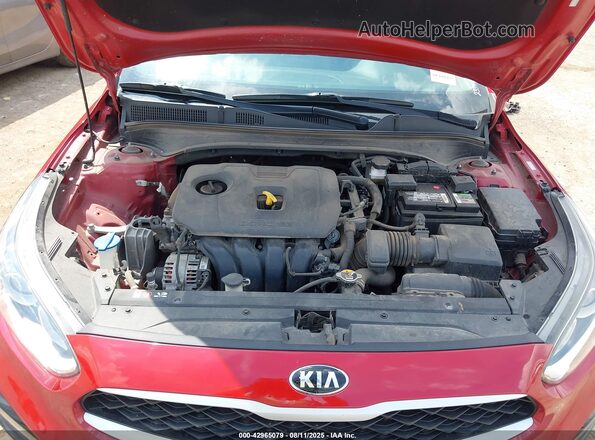 3KPF24AD1ME371372 2021 KIA FORTE Red Հետևի տեսք