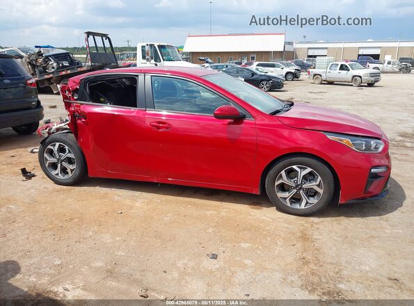 3KPF24AD1ME371372 2021 KIA FORTE Red Սալոնի հետևի տեսք