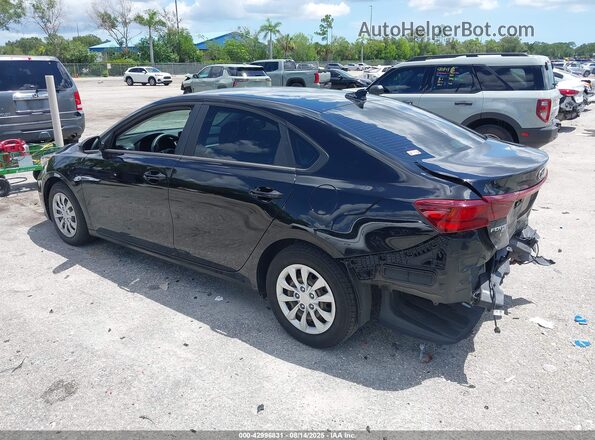3KPF24AD2ME374684 2021 KIA FORTE Black უკანა მარცხენა