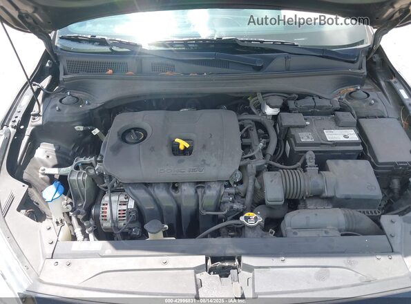 3KPF24AD2ME374684 2021 KIA FORTE Black უკანა ხედი