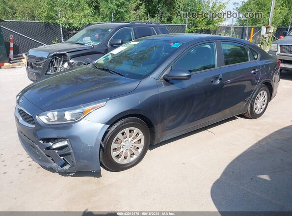 3KPF24AD4LE229628 2020 KIA FORTE Dark Blue Vista tres cuartos delantera izquierda