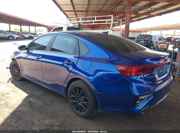 3KPF24AD4ME296781 2021 KIA FORTE Синий 