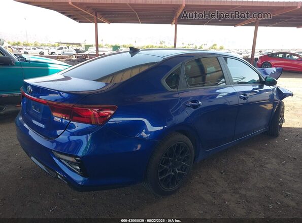 3KPF24AD4ME296781 2021 KIA FORTE Синий 
