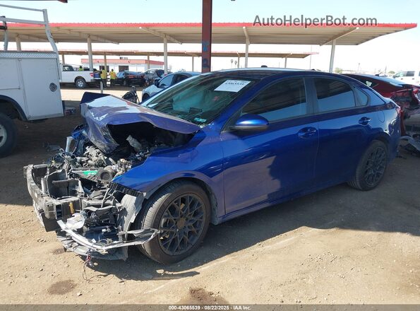 3KPF24AD4ME296781 2021 KIA FORTE Синий 