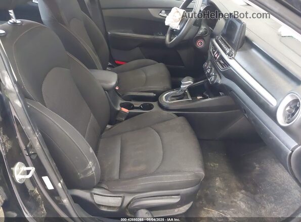 3KPF24AD5LE154504 2020 KIA FORTE Black წინა სალონის ხედი