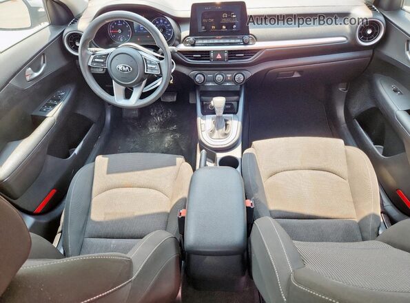 3KPF24AD5LE186739 2020 KIA FORTE Silver Vista del salpicadero