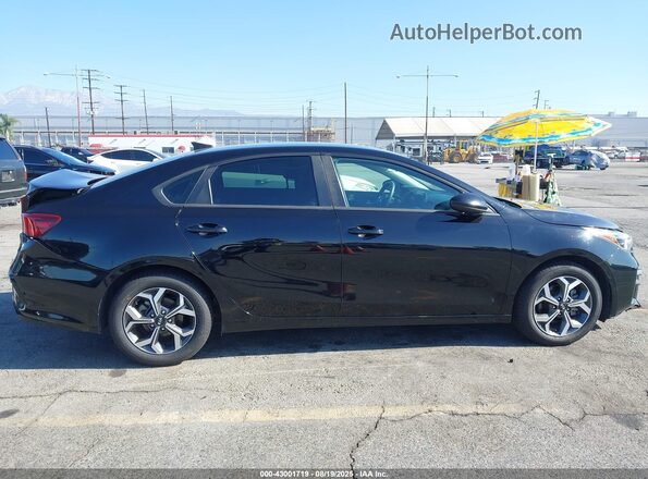 3KPF24AD6LE194400 2020 KIA FORTE Black Widok wnętrza z tyłu