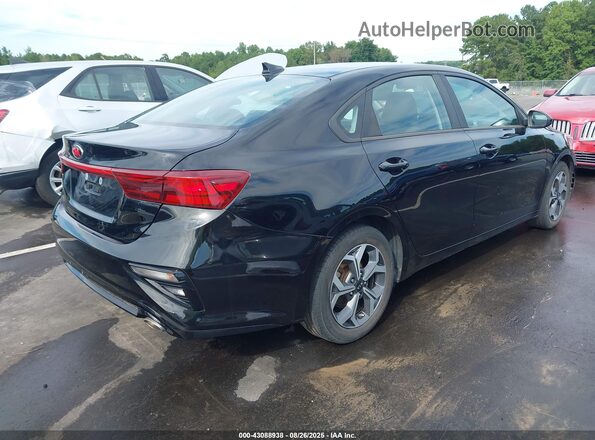 3KPF24AD9LE205745 2020 KIA FORTE Black Задня права чверть