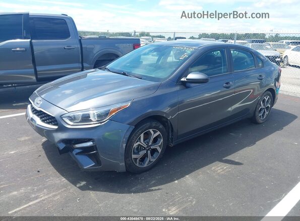 3KPF24ADXLE255859 2020 KIA FORTE Серый Передняя левая четверть